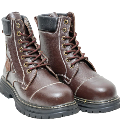 Steel Toe Black Cobra Boot For Men-4000STL407
